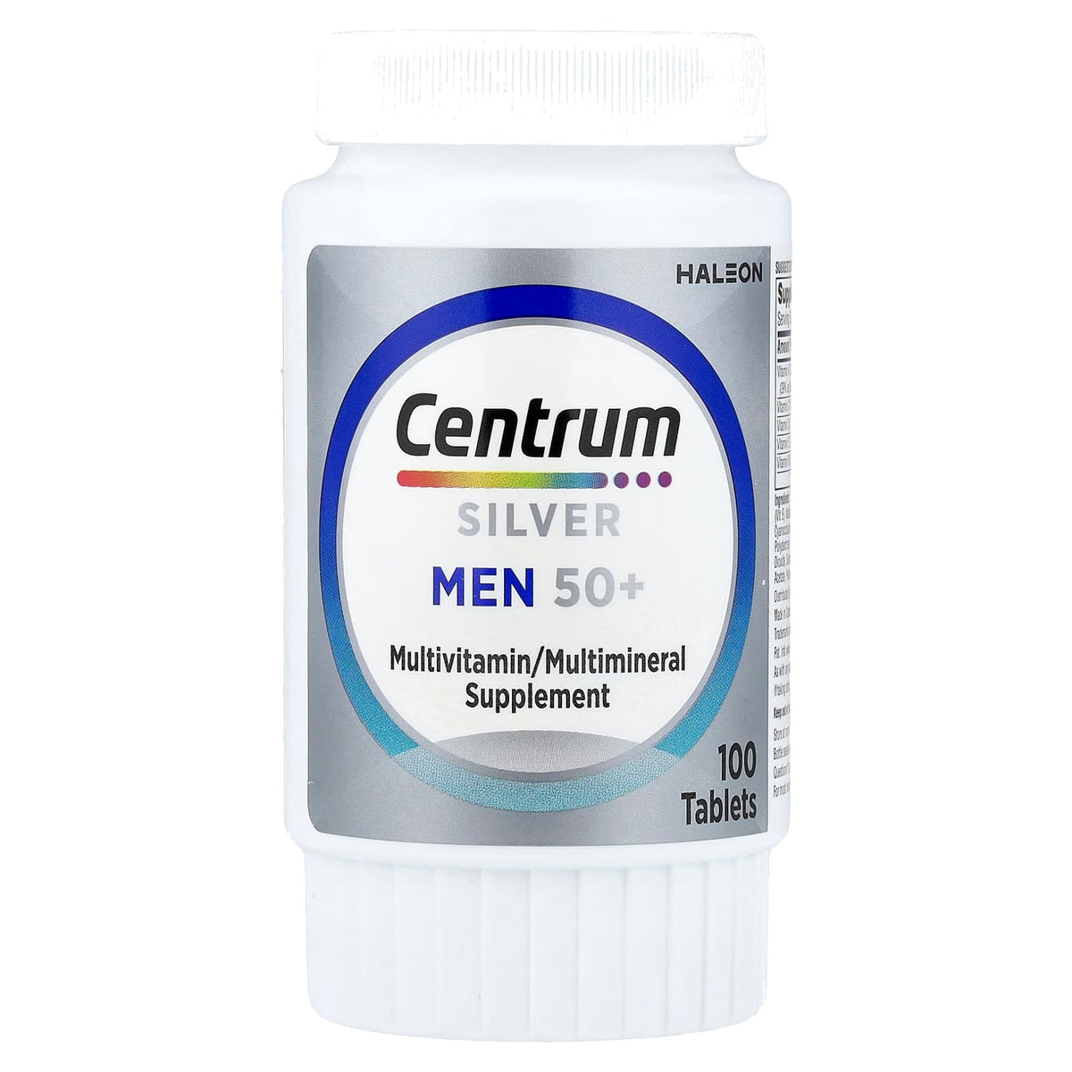 Centrum Silver Men 50+ Multivitamin 100 Tablets