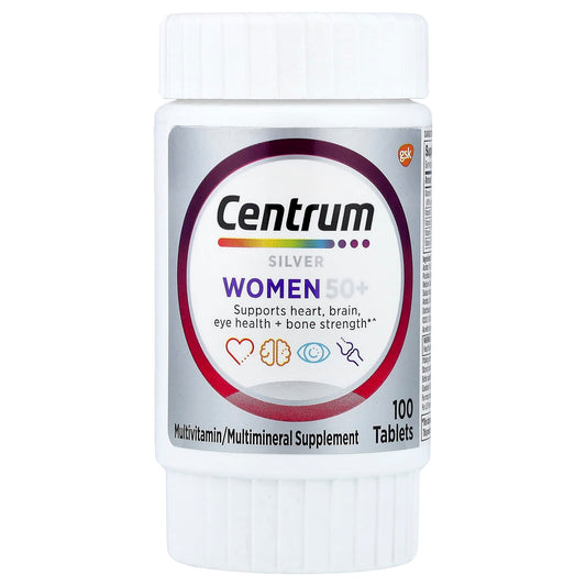 Centrum Silver Women 50+ Multivitamin 100 Tablets