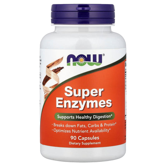 NOW Super Enzymes 90 Capsules