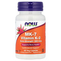NOW MK-7 Vitamin K-2 300 mcg 60 Capsules