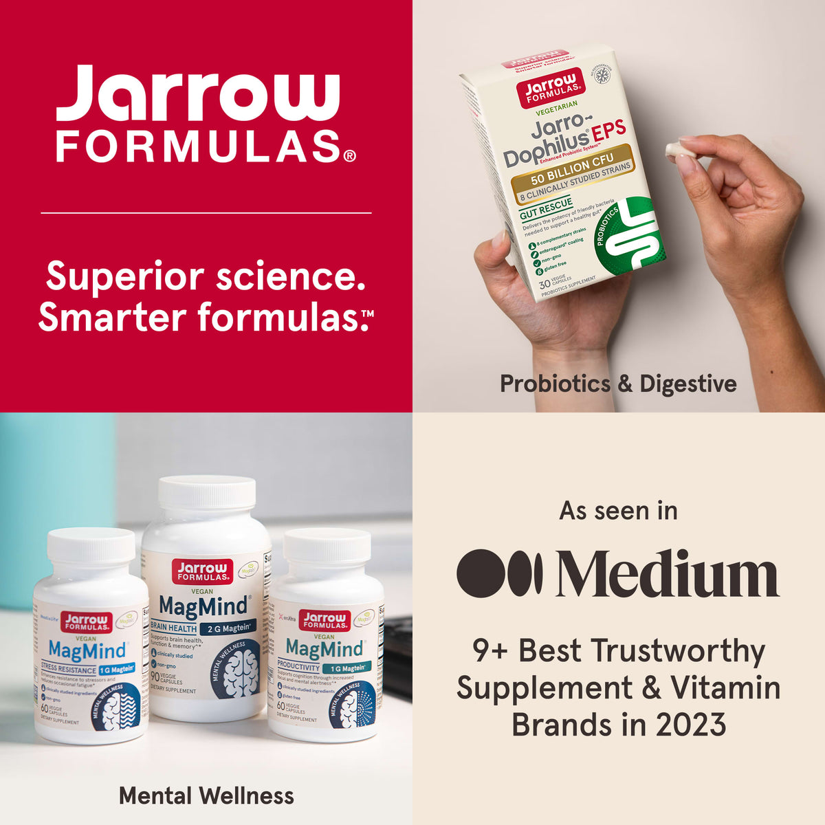 Jarrow Formulas Methyl B-12 1000 mcg 100 Chewable Tablets