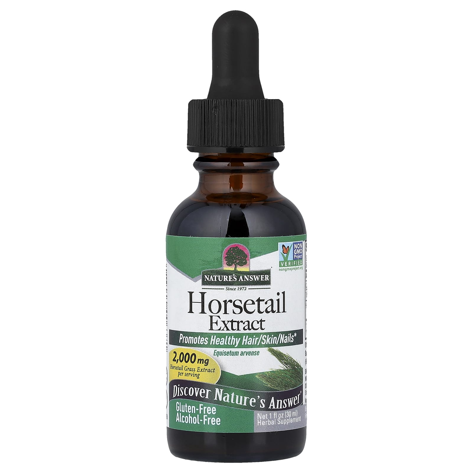 Natures Answer Horsetail Extract Alcohol-Free 2000 mg 30 ml