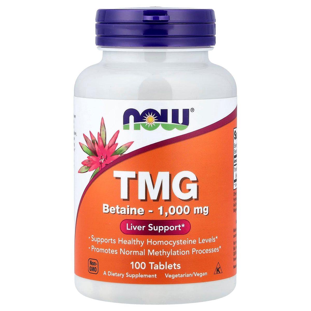 NOW TMG 1000 mg 100 Tablets