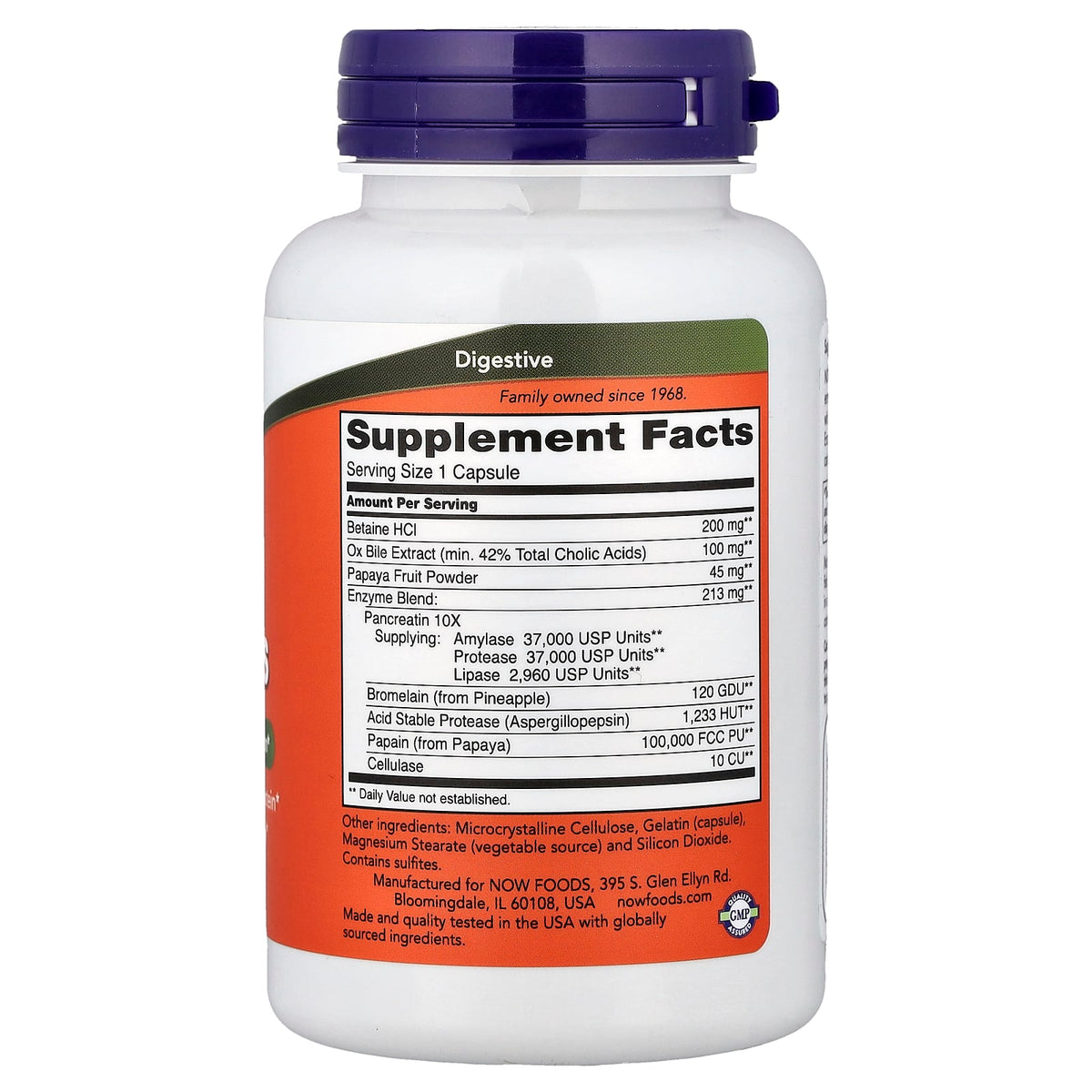 NOW Super Enzymes 90 Capsules