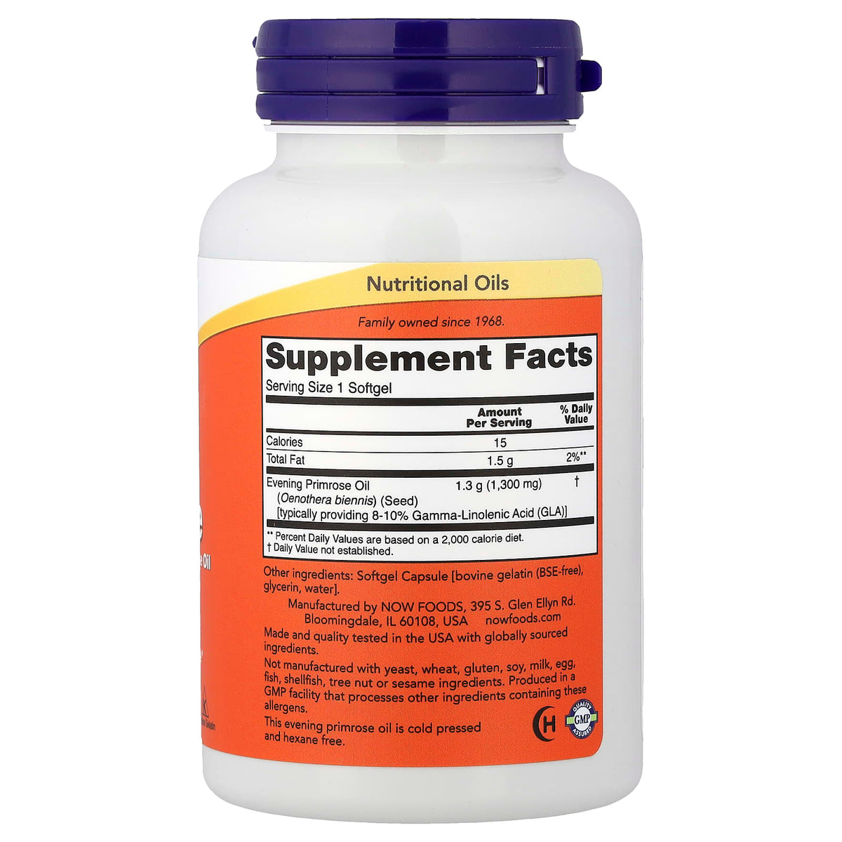 NOW Super Primrose 60 Softgels