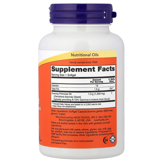 NOW Super Primrose 60 Softgels