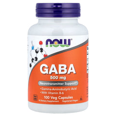 NOW GABA 500 mg 100 Capsules