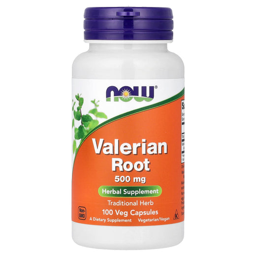 NOW Valerian Root 500 mg 100 Capsules