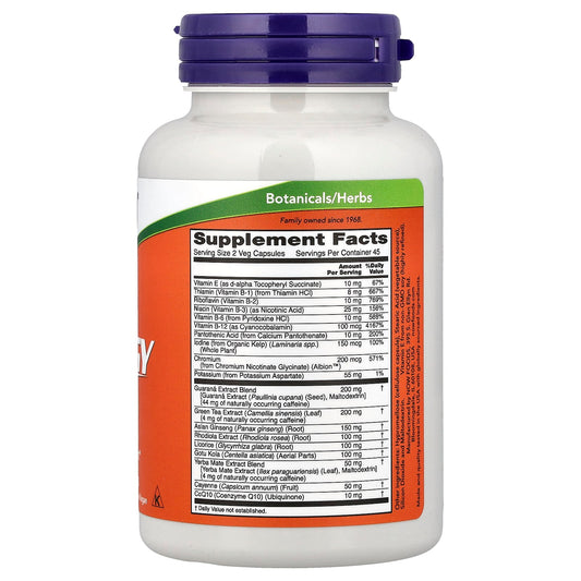 NOW Energy 90 Capsules