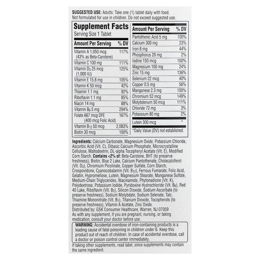 Centrum Silver Women 50+ Multivitamin 100 Tablets