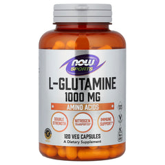 NOW Sports L-Glutamine 1000 mg 120 Capsules