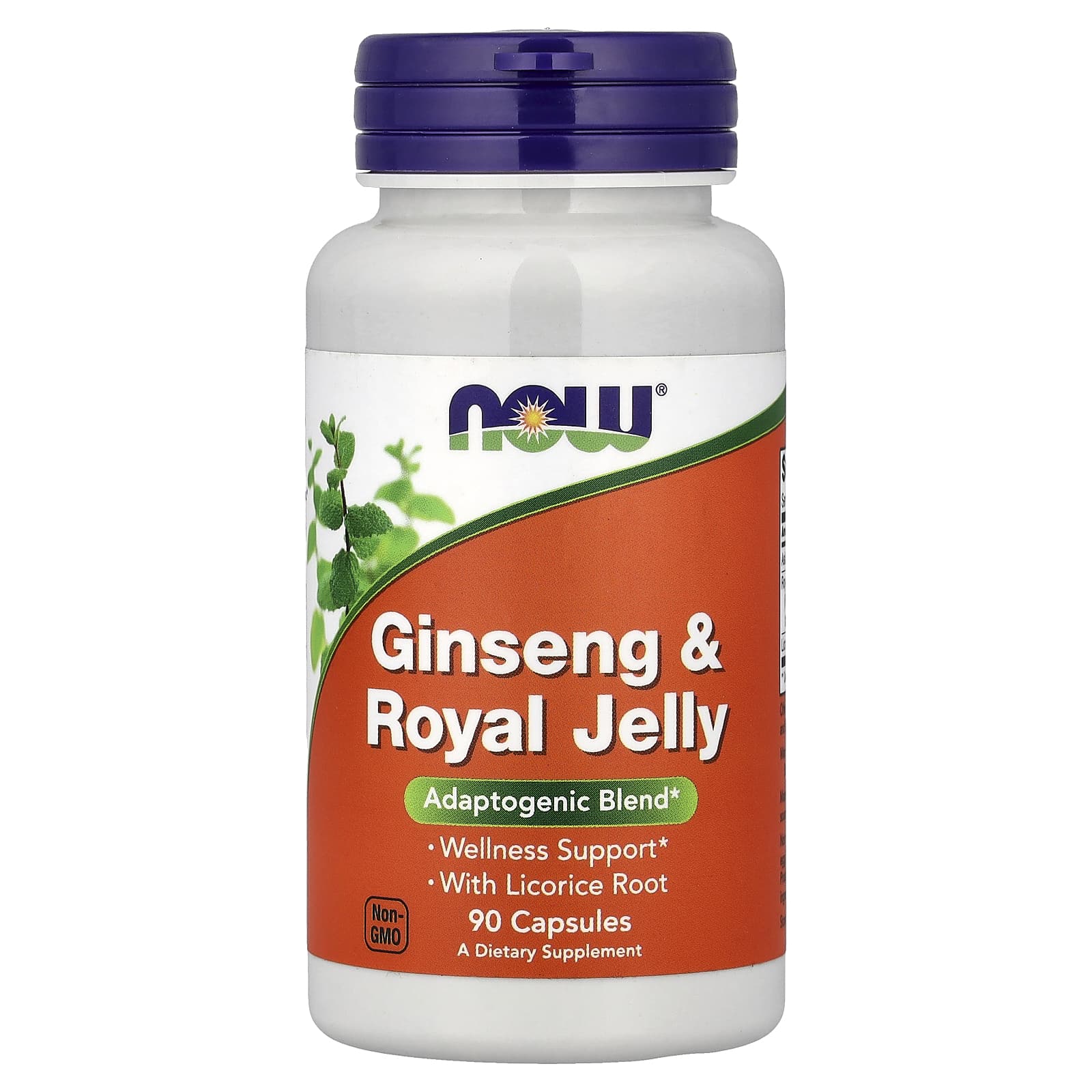 NOW Ginseng & Royal Jelly 90 Capsules
