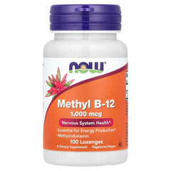 NOW Methyl B12 1000 mcg 100 Lozenges