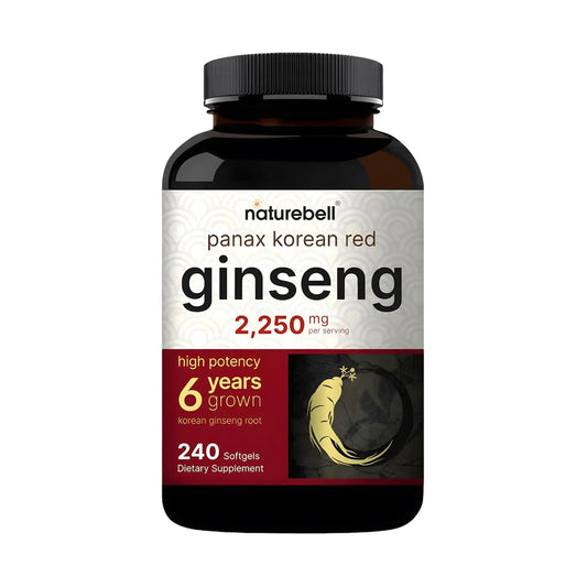 NatureBell Korean Red Ginseng 2250 mg 240 Softgels
