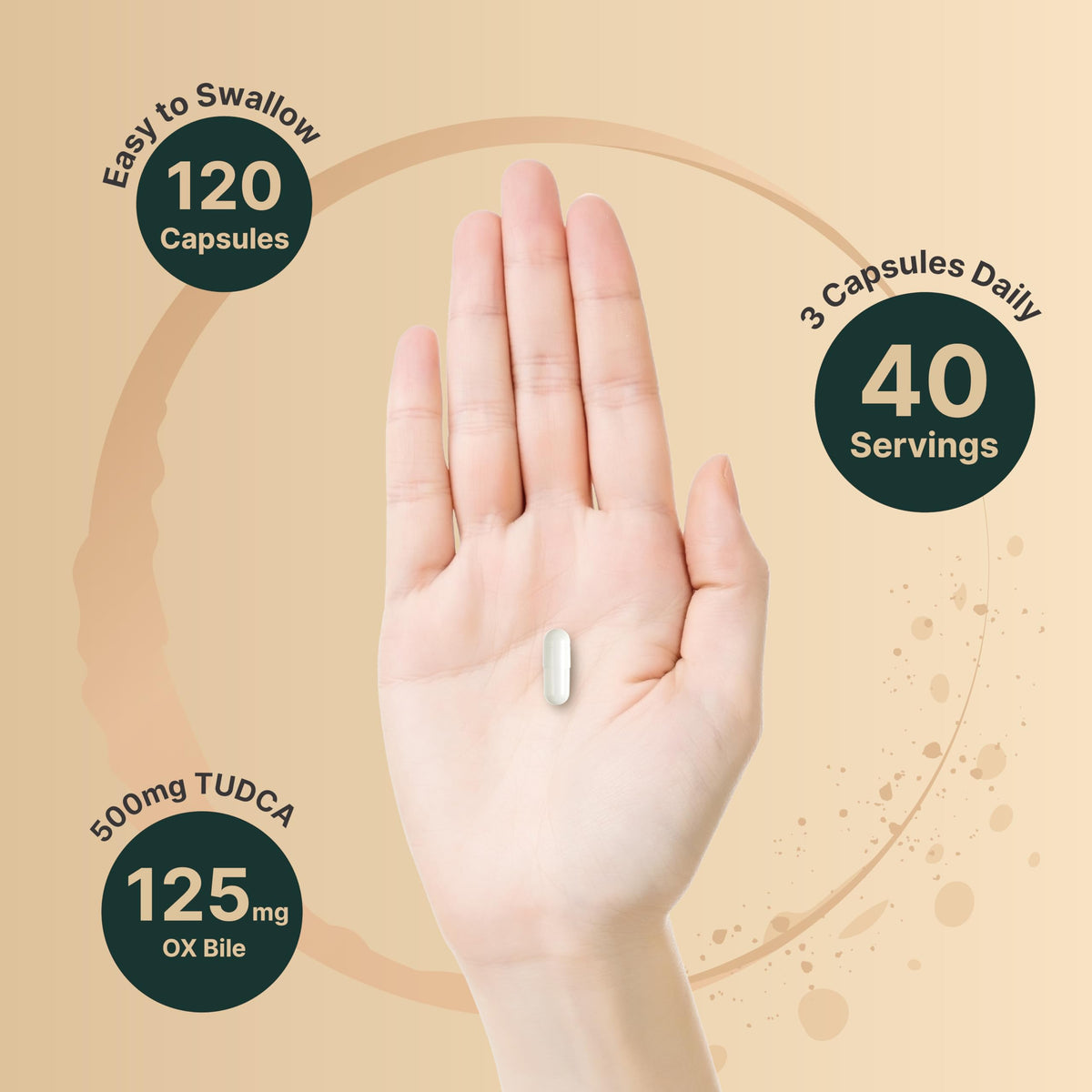 NatureBell تودكا 500 ملجم مع أوكس بايل 125 ملجم، 120 كبسولة، طريقة الاستخدام وبيانات العبوة