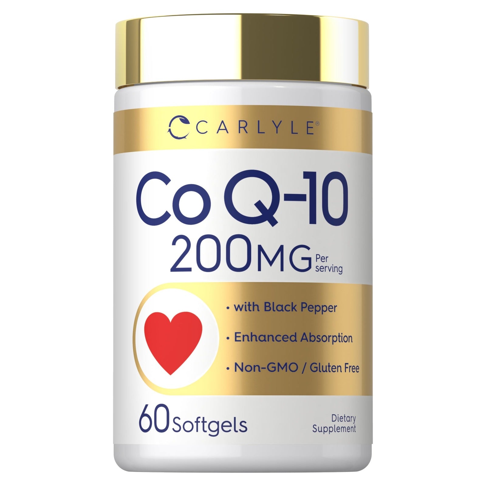 Carlyle CoQ10 200 mg 60 Softgels