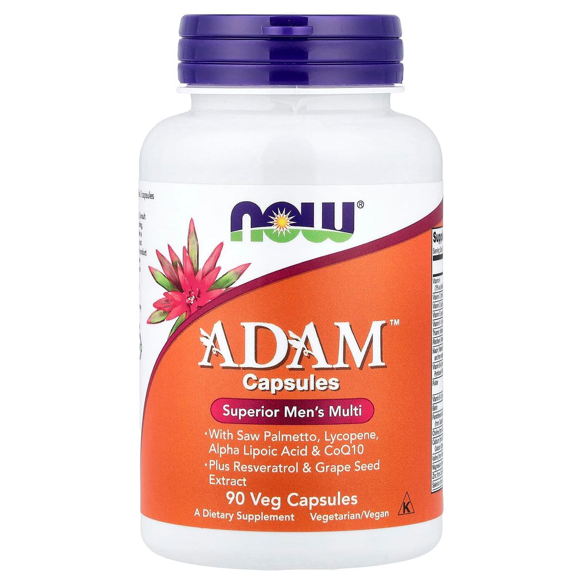 NOW ADAM Superior Mens Multi 90 Capsules