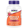 NOW Choline & Inositol 100 Capsules