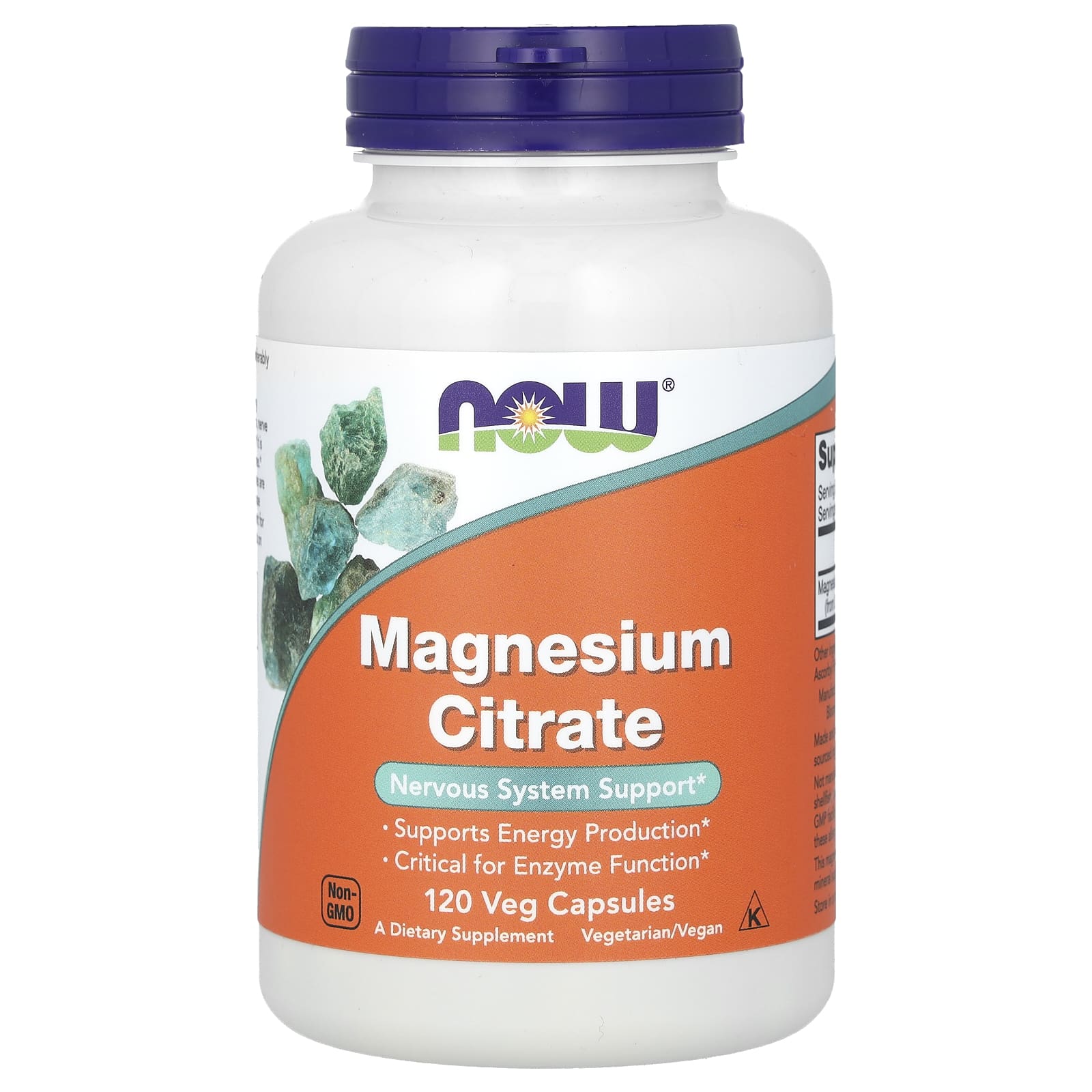 NOW Magnesium Citrate 133 mg 120 Capsules