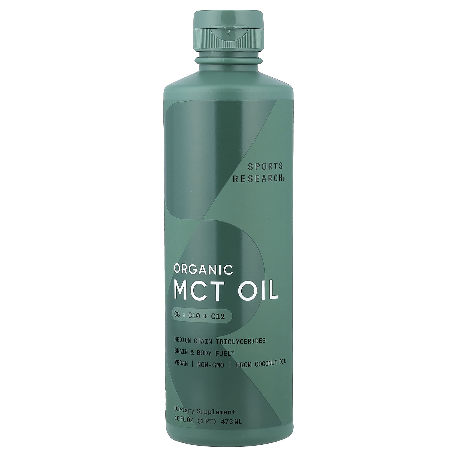 Sports Research MCT Oil C8 + C10 + C12 473 ml