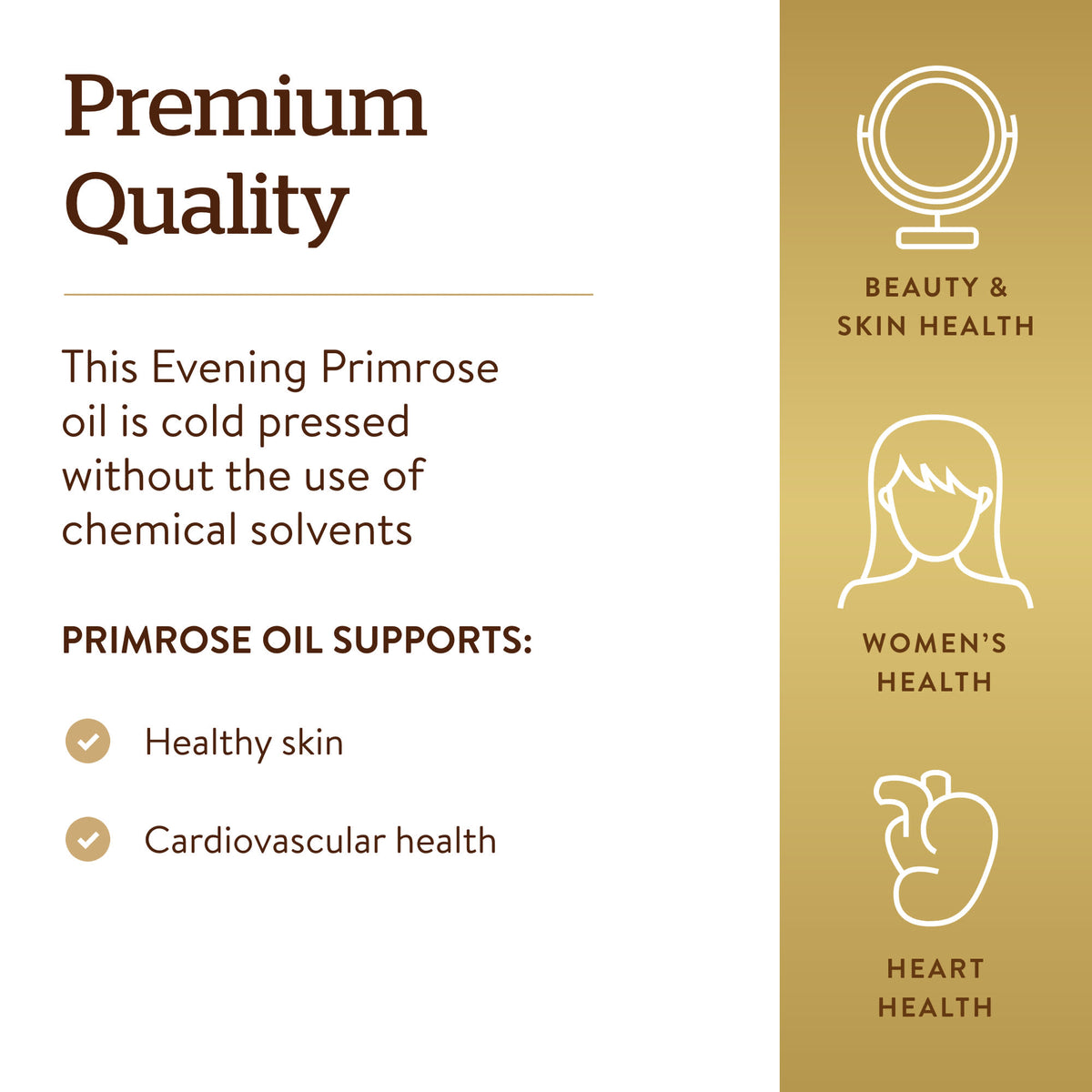Solgar Evening Primrose Oil 1300 mg 60 Softgels