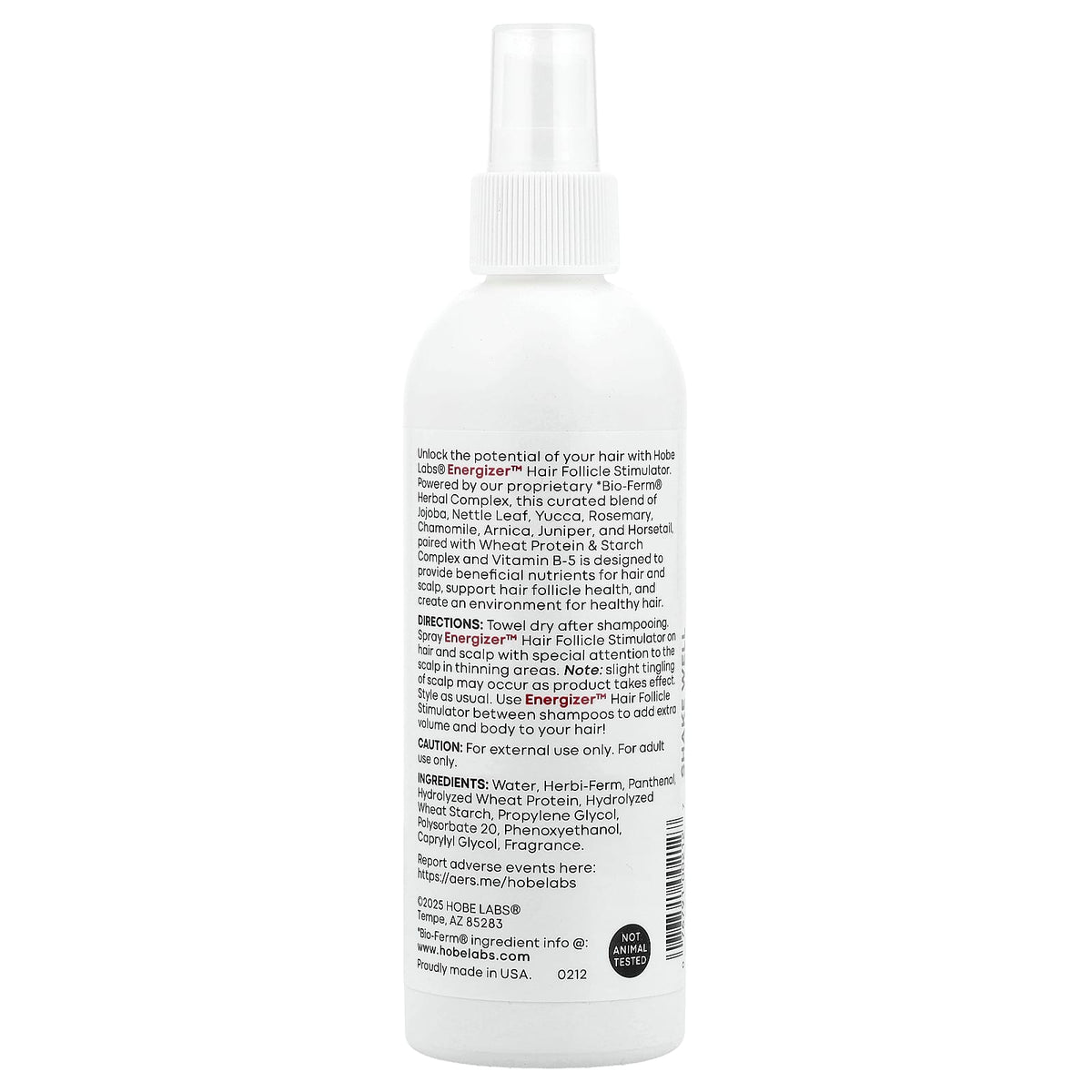 Hobe Labs Energizer Hair Follicle Stimulator 237 ml
