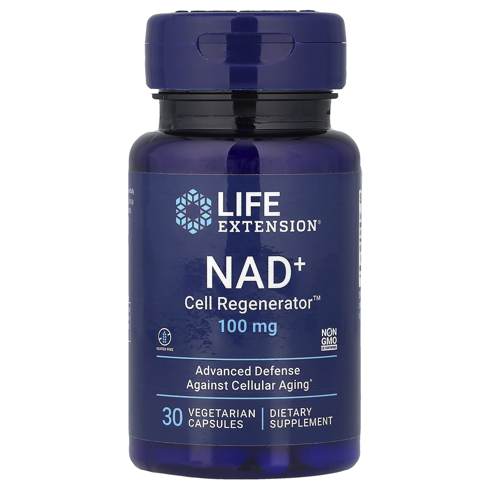 Life Extension NAD+ Cell Regenerator 100 mg 30 Capsules