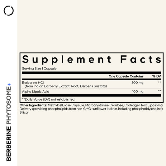 Codeage Berberine Phytosome+ 60 Capsules