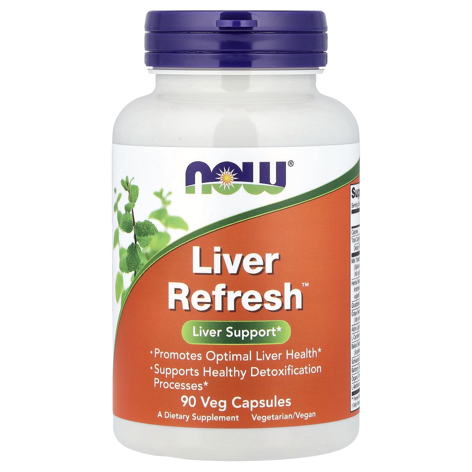 NOW Liver Refresh 90 Capsules