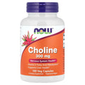 NOW Choline 300 mg 100 Capsules