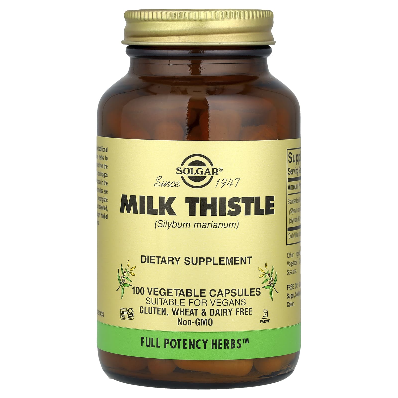 Solgar Milk Thistle 100 Capsules