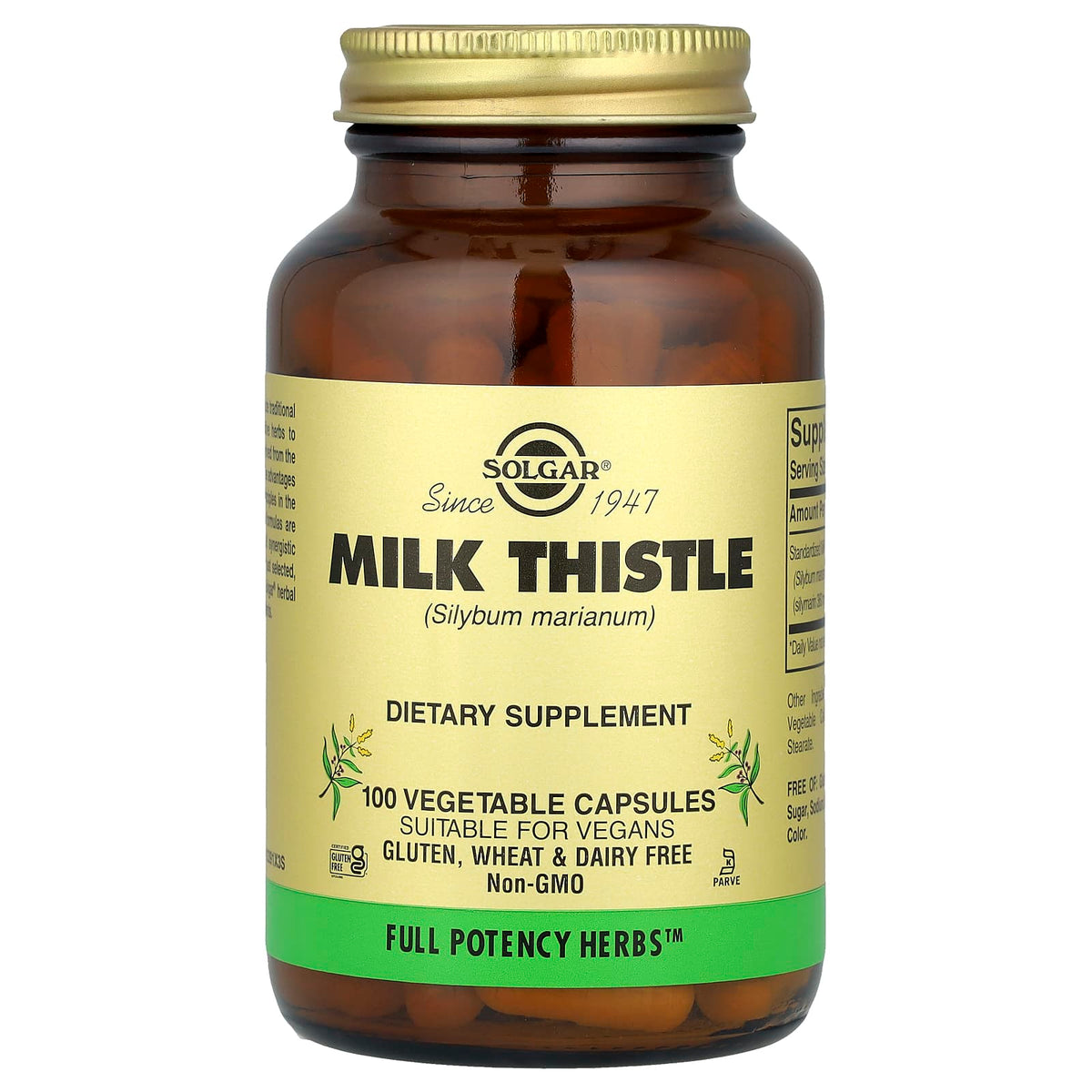 Solgar Milk Thistle 100 Capsules