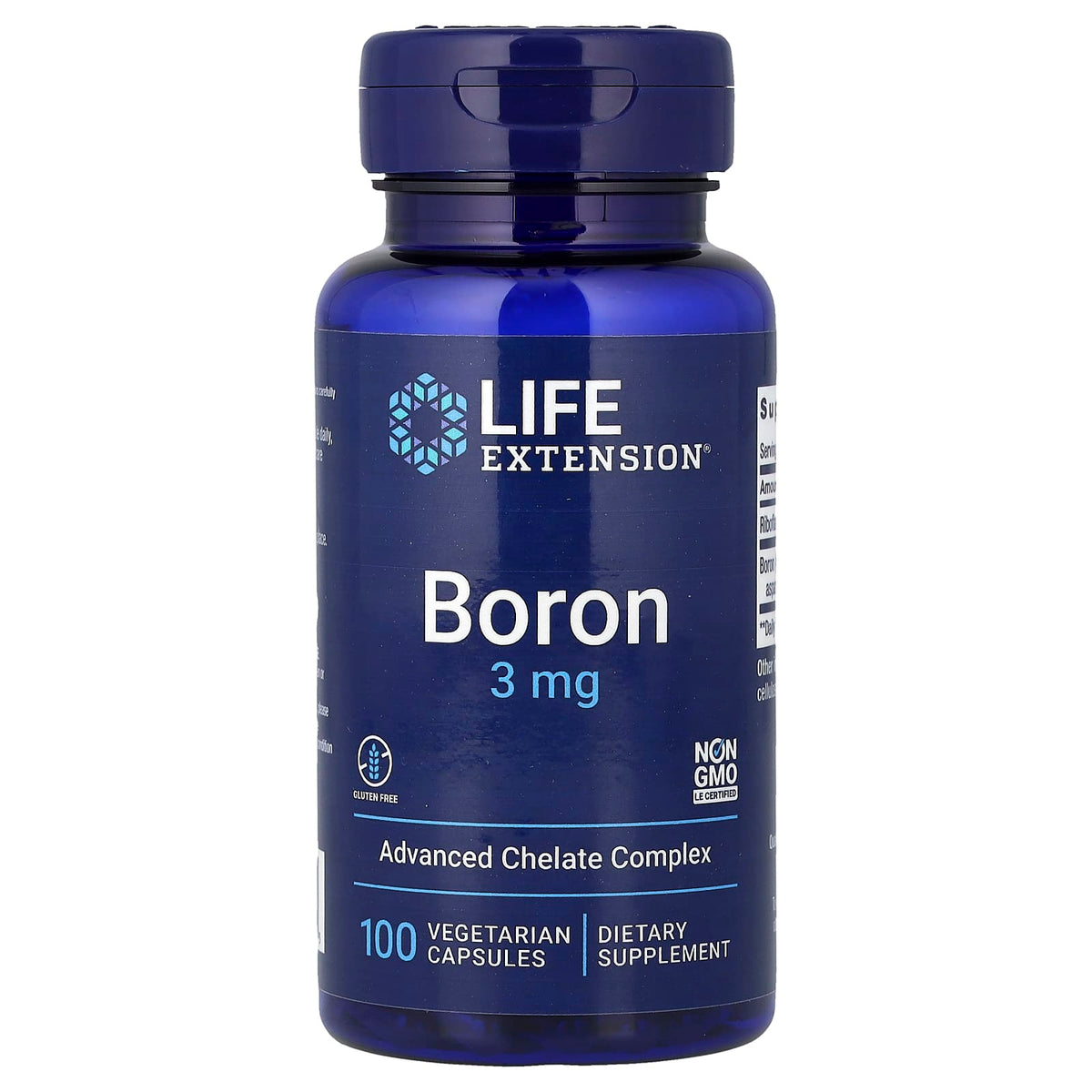 Life Extension Boron 3 mg 100 Capsules