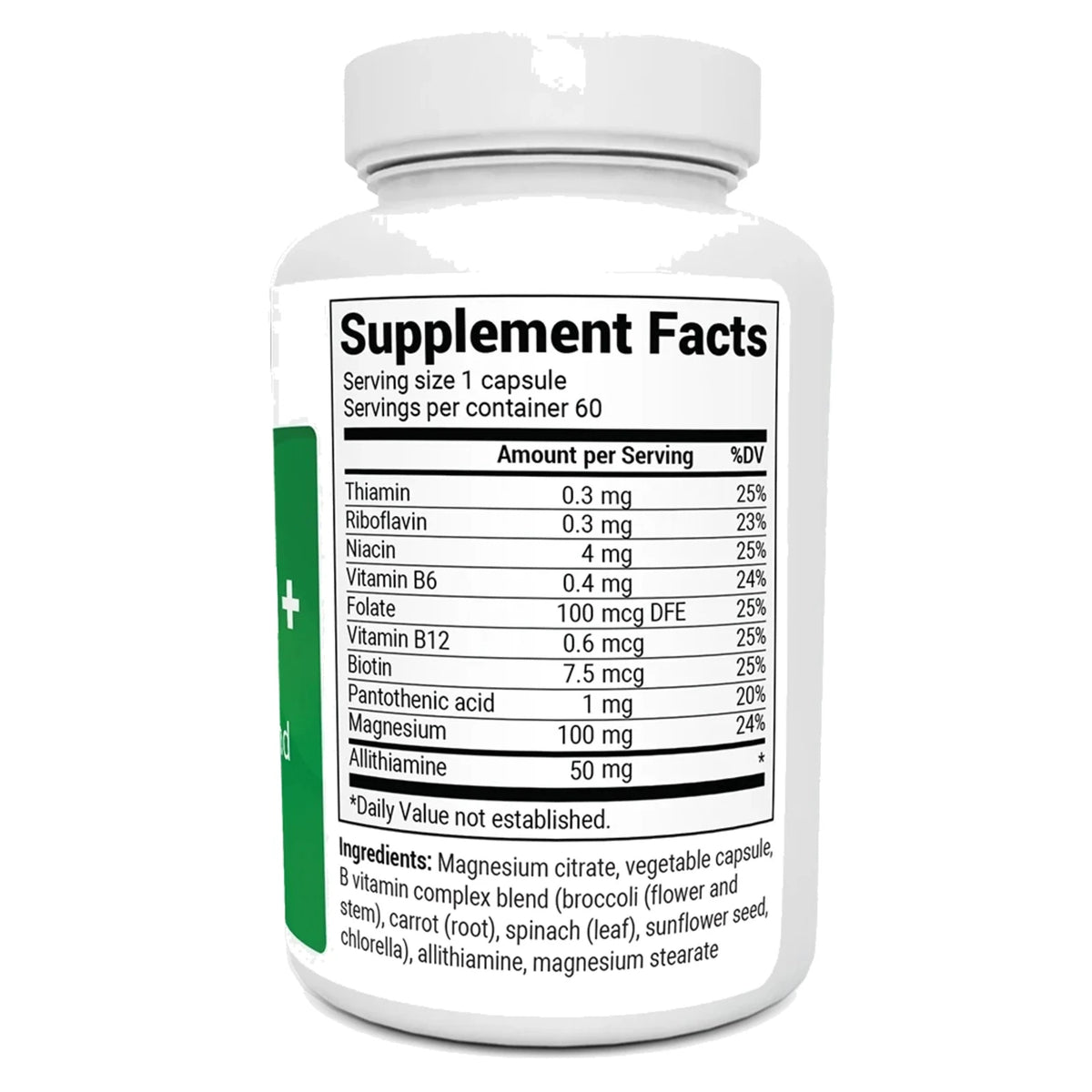 Dr. Berg Vitamin B1+ Allithiamine with B Complex Blend 60 Capsules