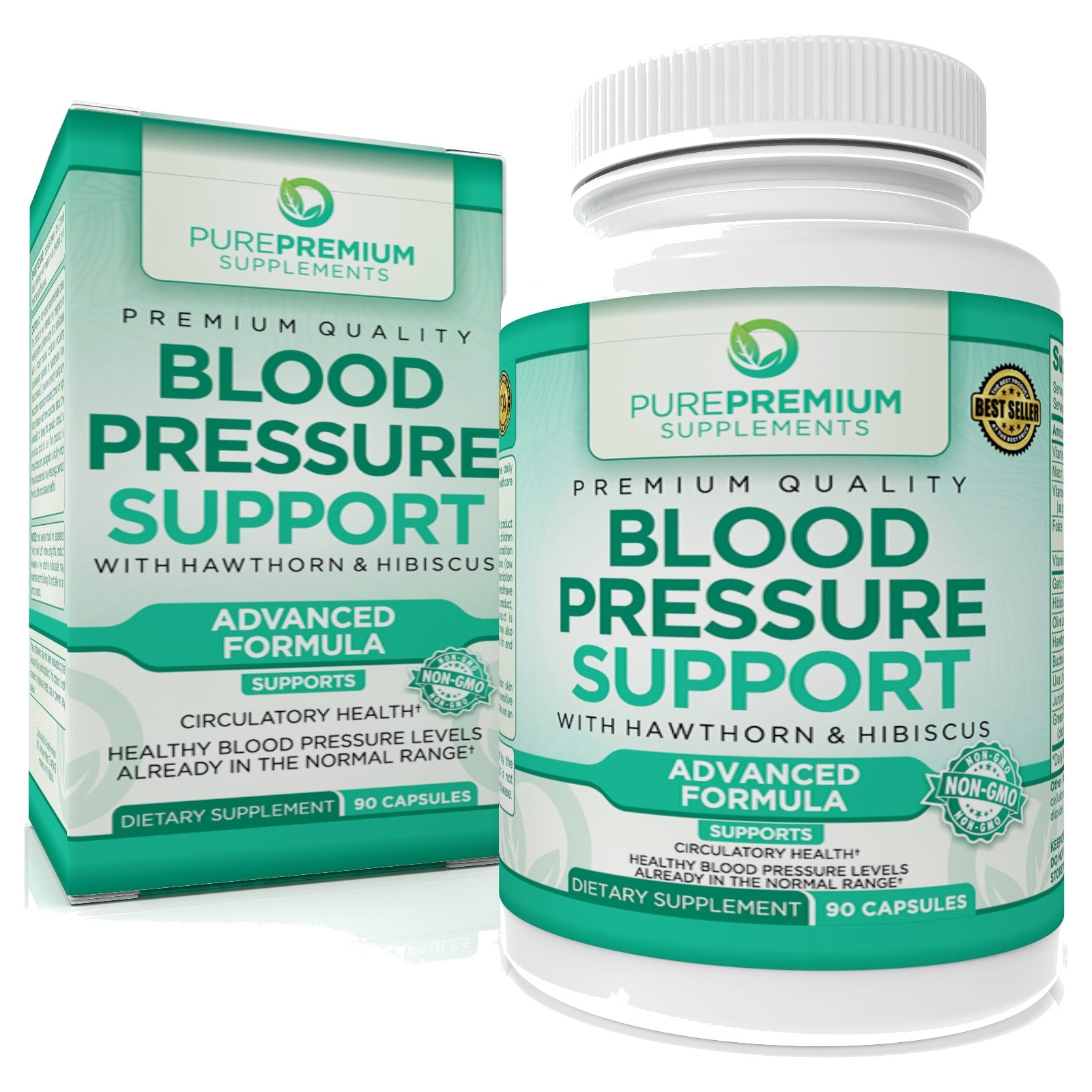PurePremium Blood Pressure Support 90 Capsules