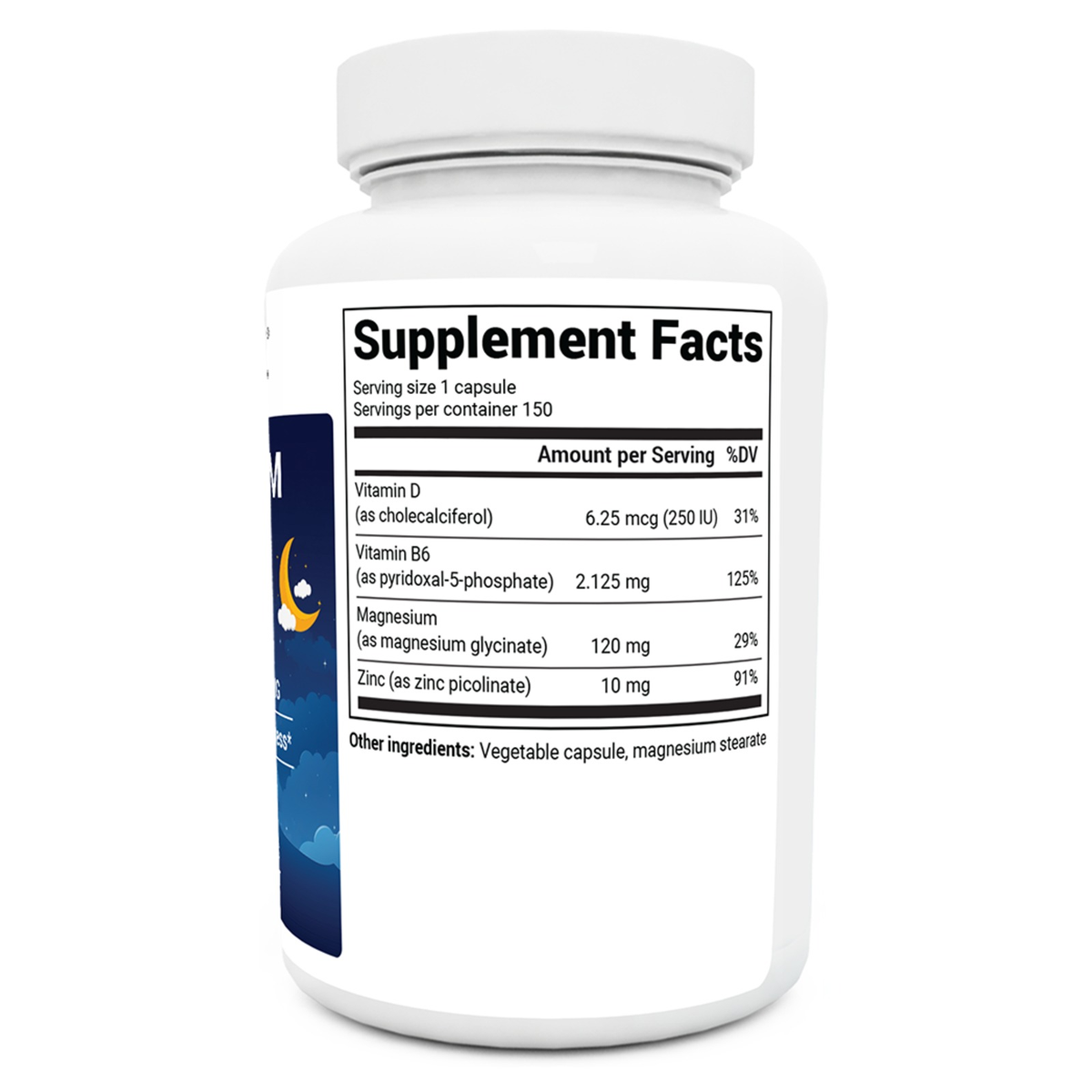 Dr. Berg Magnesium Glycinate 150 Capsules