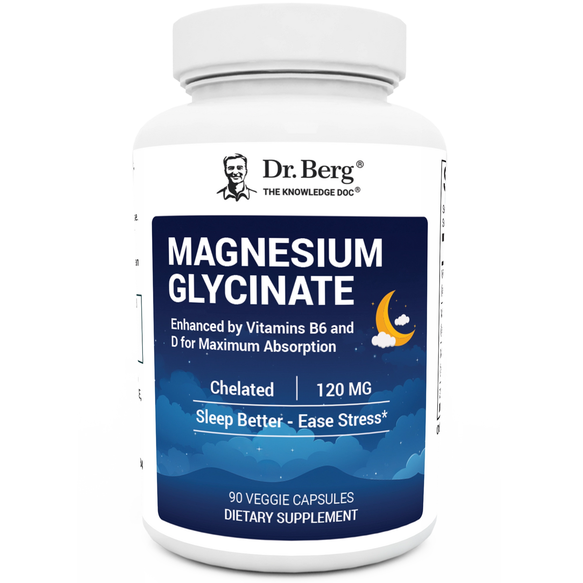 Dr. Berg Magnesium Glycinate 90 Capsules