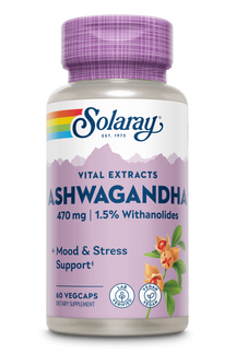 Solaray Ashwagandha 470 Mg 60 Capsules