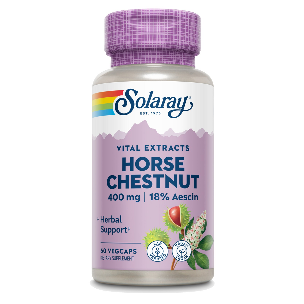 Solaray Horse Chestnut 400 mg 60 Capsules