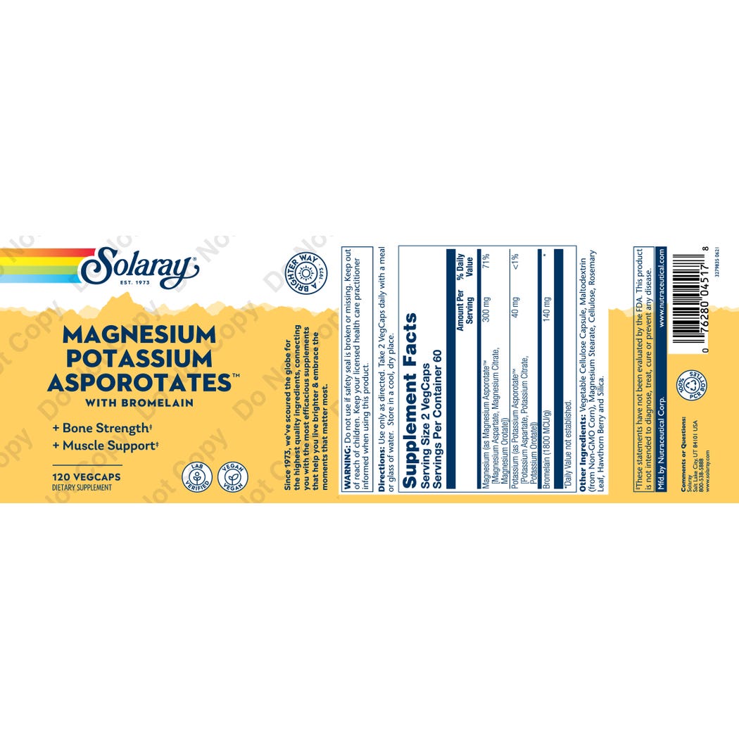 سولاراي المغنيسيوم 200 مجم 100 كبسولة