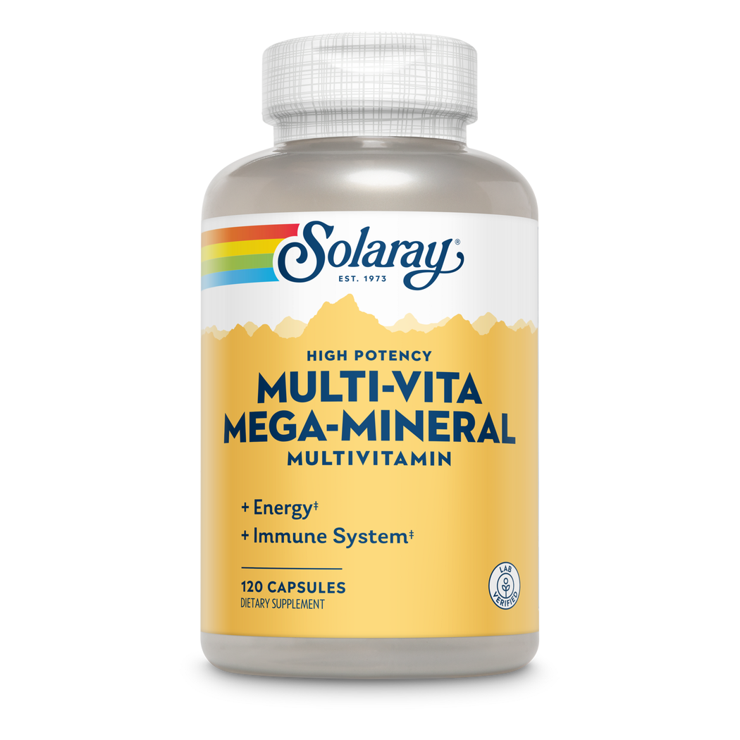 سولاراي ملتي فيتا ميجا معادن و فيتامينات متعددة 120 كبسولة